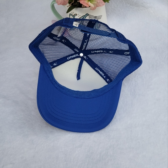 New O'Neill Le Paradis Youth Trucker Hat color Blue size ONE. - Picture 5 of 6